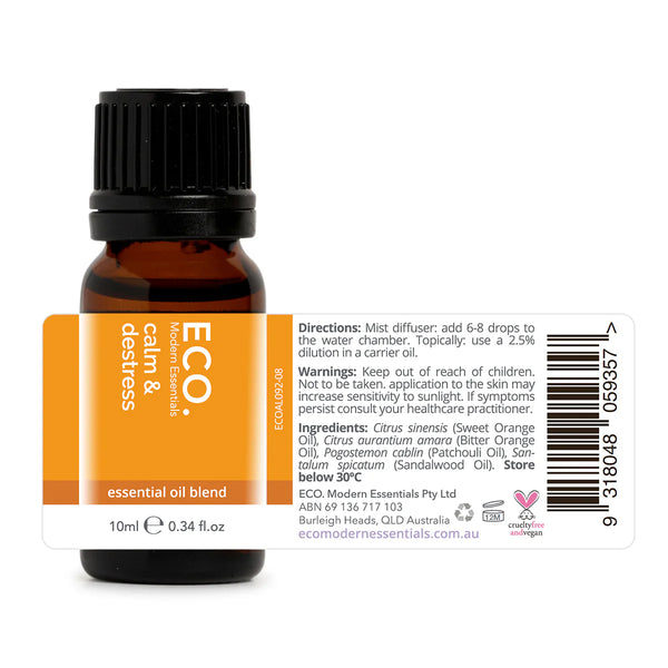 ECO. Calm & Destress Essential Oil Blend