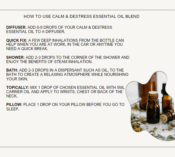 ECO. Calm & Destress Essential Oil Blend