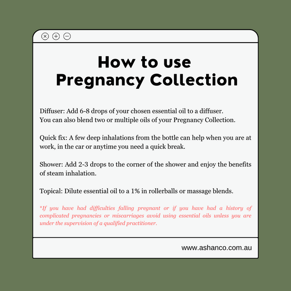 ECO Mum To Be- Pregnancy Collection Essential oils 6