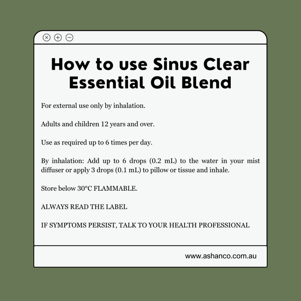 ECO Sinus Clear Essential Oil Blend