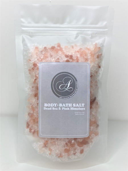 Dead Sea & Pink Himalaya Salt Soak 250G