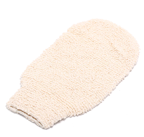 Natural Mitt Bath Gloves