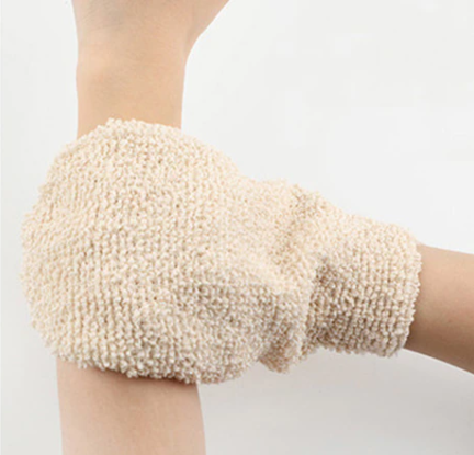 Natural Mitt Bath Gloves