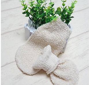 Natural Mitt Bath Gloves